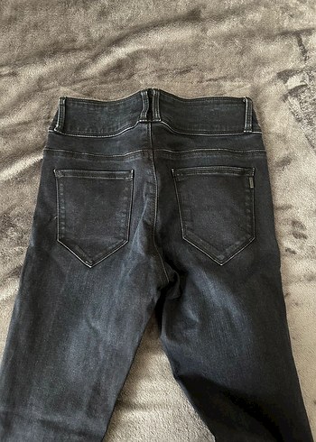 Lacivert Kadın Kot Pantolon - Görsel 5