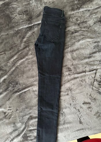 Lacivert Kadın Kot Pantolon - Görsel 2