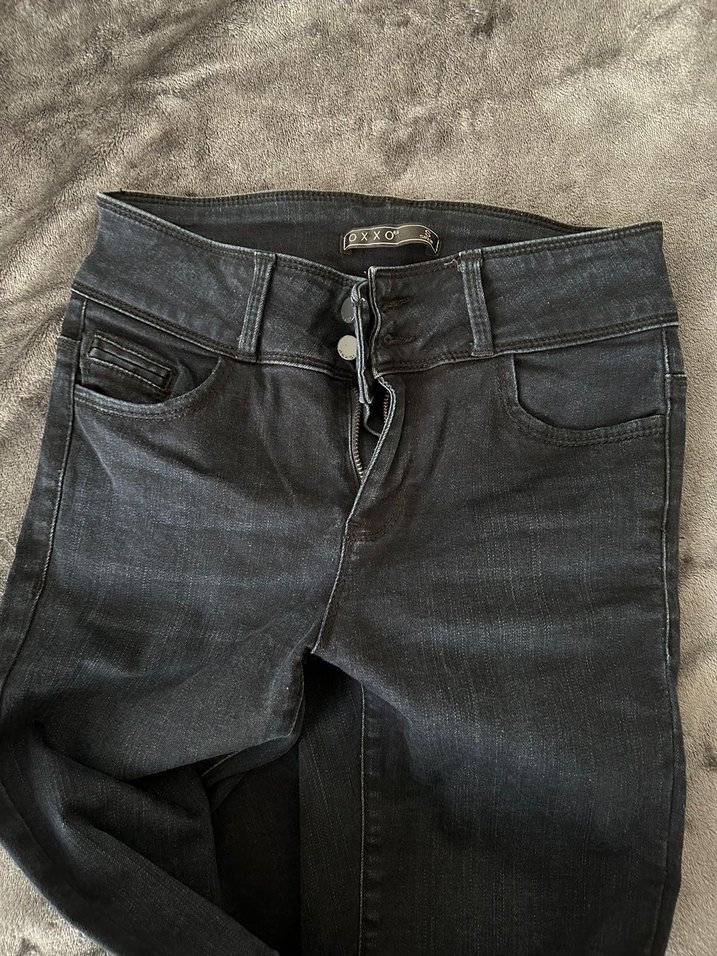 Lacivert Kadın Kot Pantolon - Görsel 4