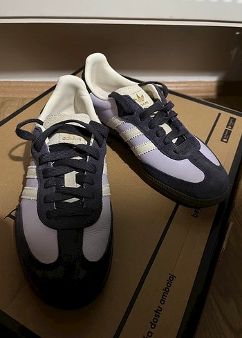 Beyaz Gri Adidas Spor Ayakkabı - Görsel 2