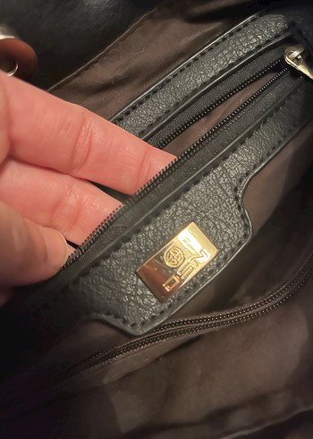 Kadın Zebra Desenli Kürklü Çanta - Görsel 4