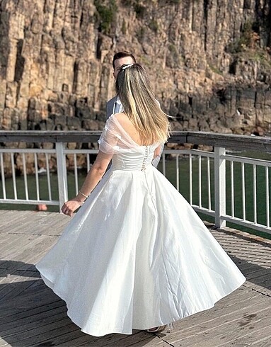 m Beden Nikah Elbisesi