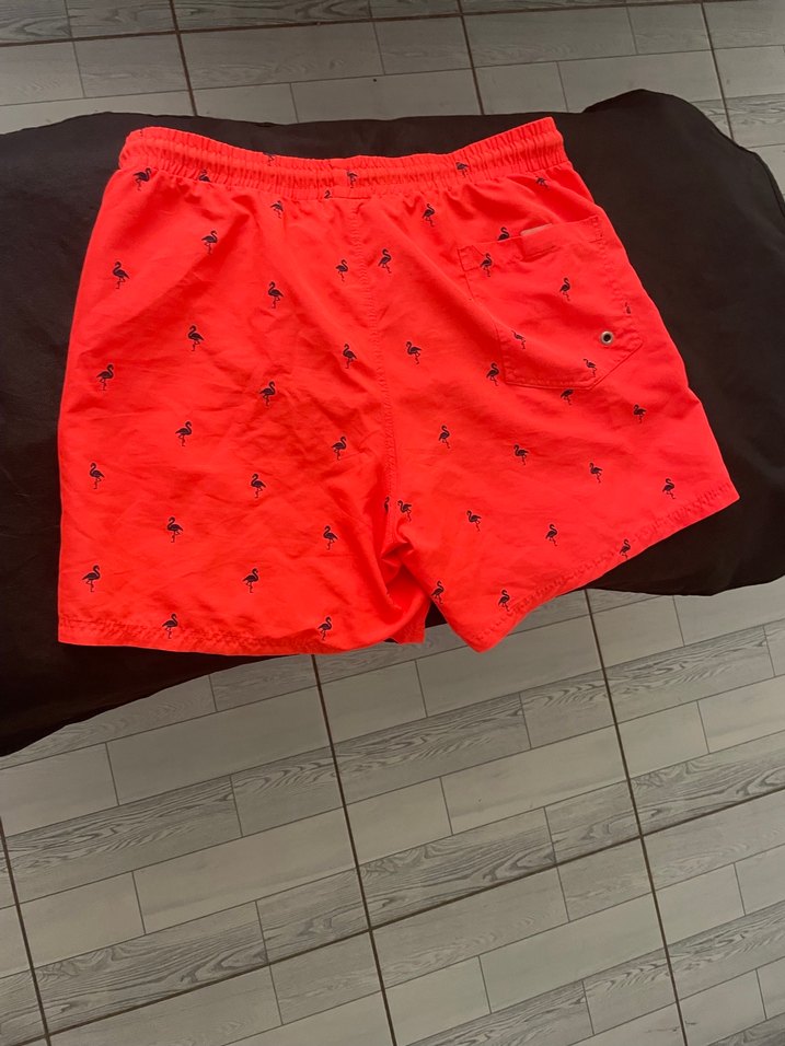 Renkli Düğmeli Kısa Erkek Deniz Şortu - Görsel 4