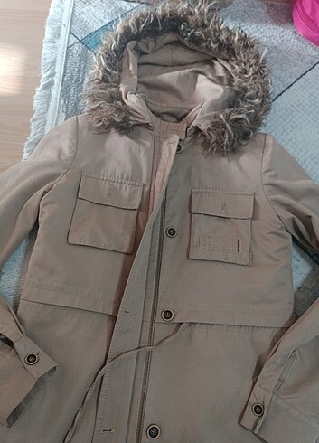 s Beden camel Renk #KADIN #MONT #KABAN #YAĞMURLUK #RÜZGARLIK #TRENÇKOT #PANÇO #KAP