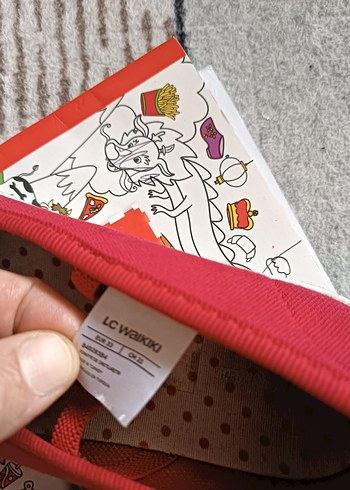 Kız Çocuk Kırmızı Fiyonklu Babet Ayakkabı sandalet #terlik #spor - Görsel 5