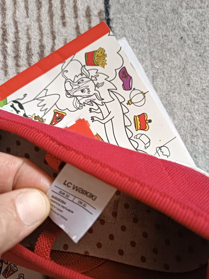 Kız Çocuk Kırmızı Fiyonklu Babet Ayakkabı sandalet #terlik #spor - Görsel 5