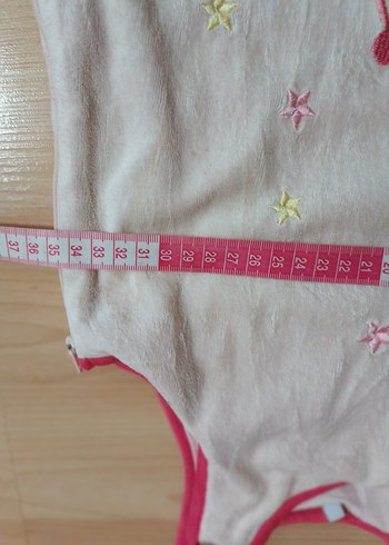 Pembe Desenli Çocuk Uyku Tulumu #salopet #panço #battaniye #etek - Görsel 5