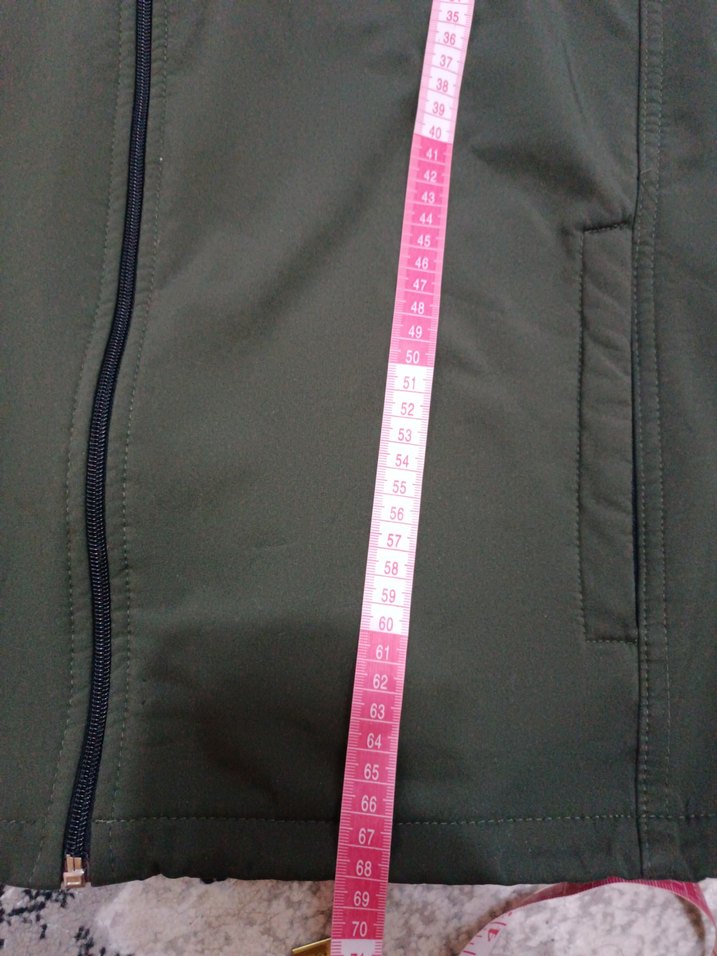 Jack Wolfskin Erkek Haki Fermuarlı Mont#kaban #palto #trençkot # - Görsel 3