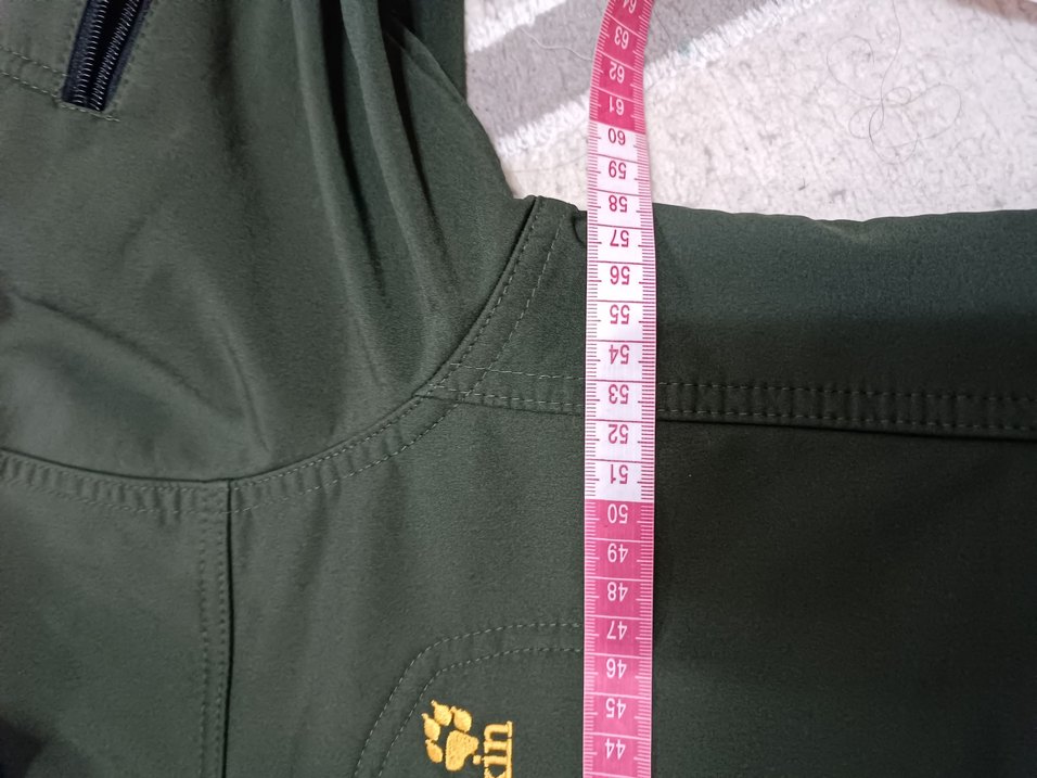 Jack Wolfskin Erkek Haki Fermuarlı Mont#kaban #palto #trençkot # - Görsel 4