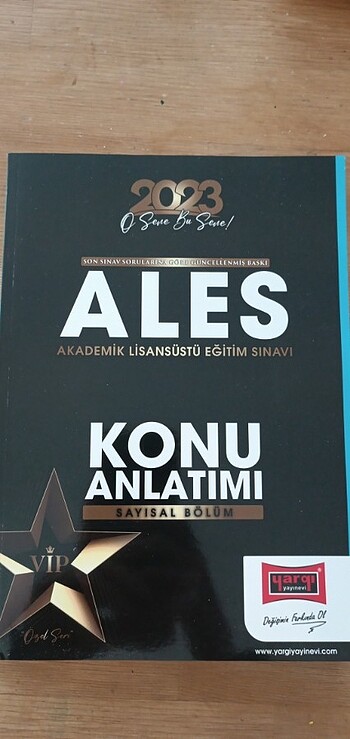 Yargı yayinlari ALES sayısal bölüm kitabi