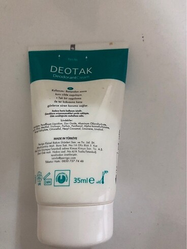 Diğer Deotak krem