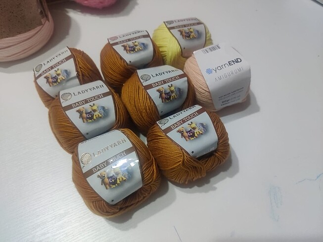 Ladyyarn amigurumi ve punch örgü ipi