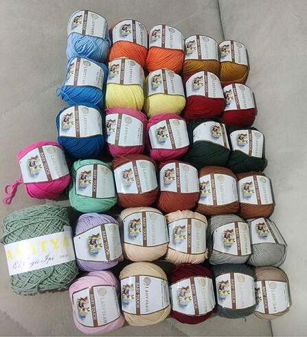 31 adet adet ladyyarn