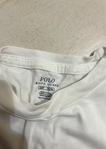 5 Yaş Beden gri Renk orj ralph lauren çocuk set