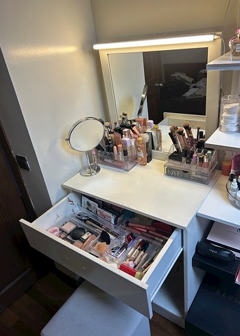 Beyaz Makyaj Organizeri - Görsel 3