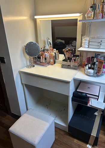 Beyaz Makyaj Organizeri - Görsel 2