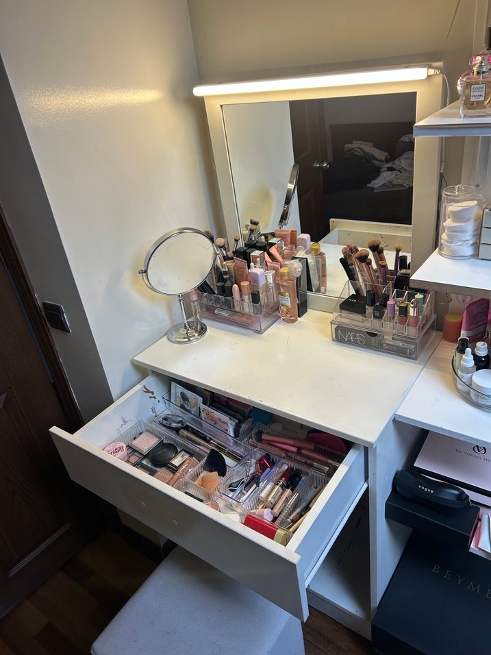 Beyaz Makyaj Organizeri - Görsel 3