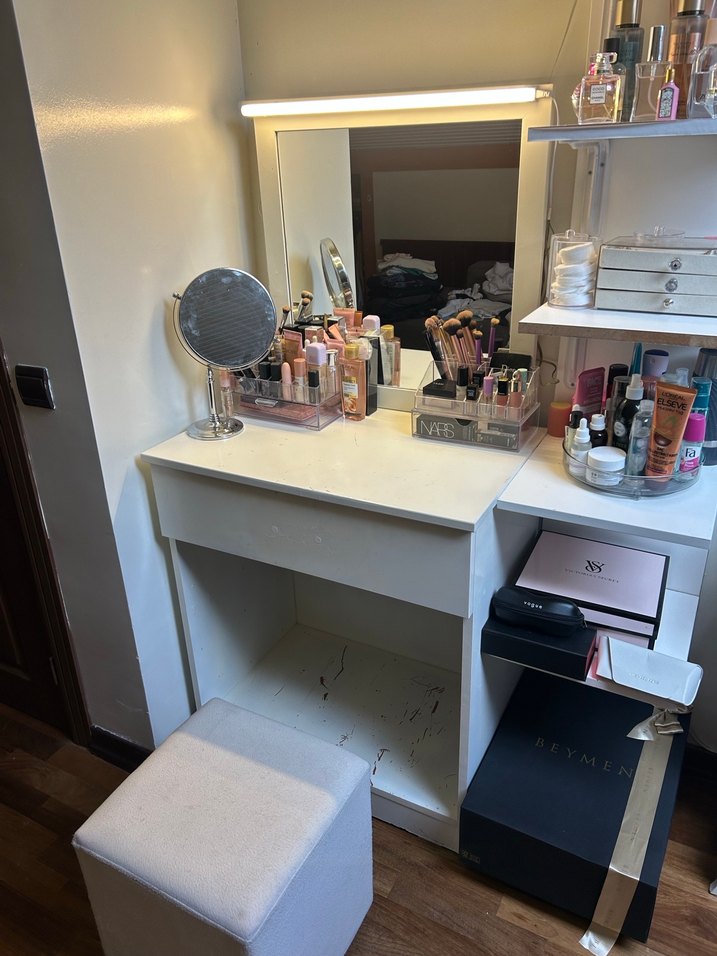 Beyaz Makyaj Organizeri - Görsel 2