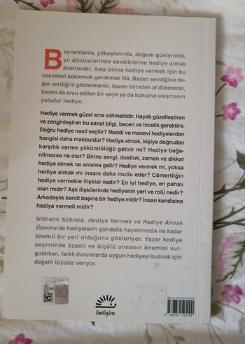 Hediye Vermek ve Hediye Almak Üzerine - Wilhelm Schmid