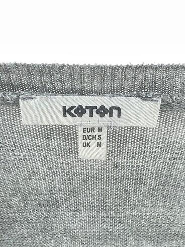 m Beden gri Renk Koton Bluz %70 İndirimli.