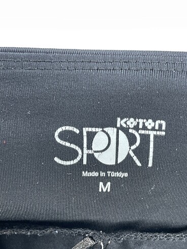 m Beden siyah Renk Koton Tayt / Spor taytı %70 İndirimli.