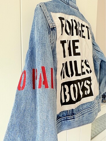 4 Yaş Beden mavi Renk Unisex çocuk Kot Ceket