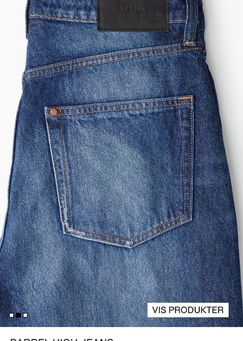 H&M Hm barrel high jeans