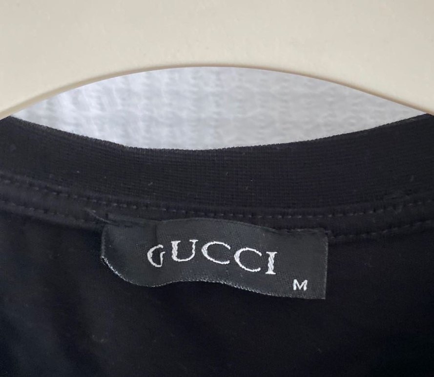 Siyah Baskılı Erkek Tişört - Görsel 4