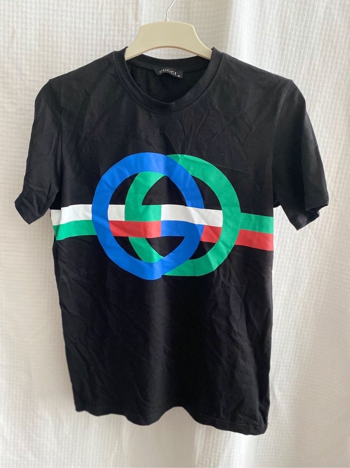 Siyah Baskılı Erkek Tişört - Görsel 2