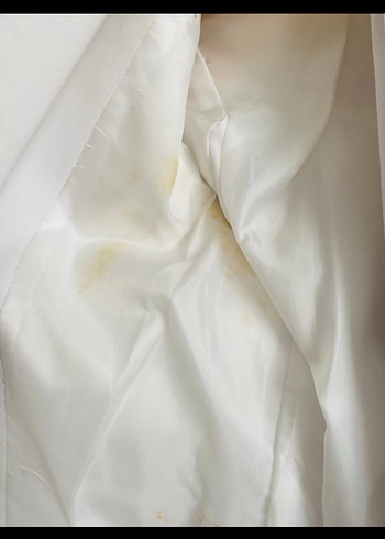 Beyaz Kadın Ofis Blazeri - Görsel 3