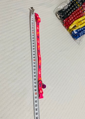 Pembe Renkli Kedi Köpek  Boyun Tasması - Görsel 4