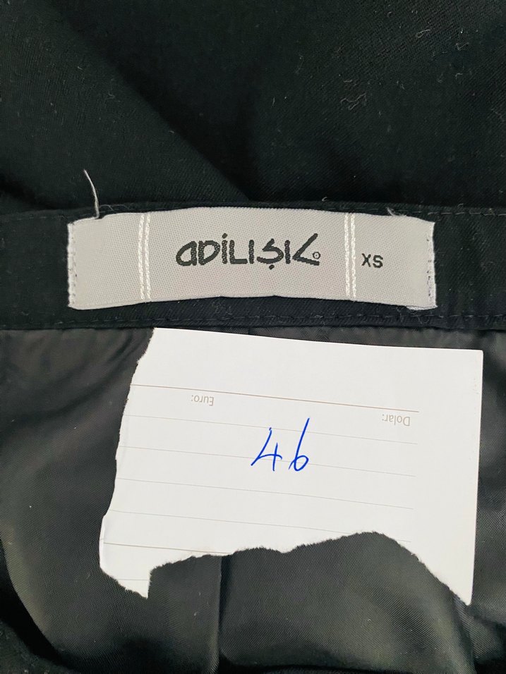 Siyah Midi Etek - Görsel 3