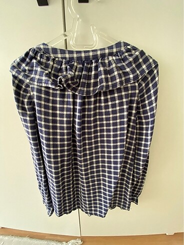 Zara marka yakası fırfırlı gölek - Görsel 2
