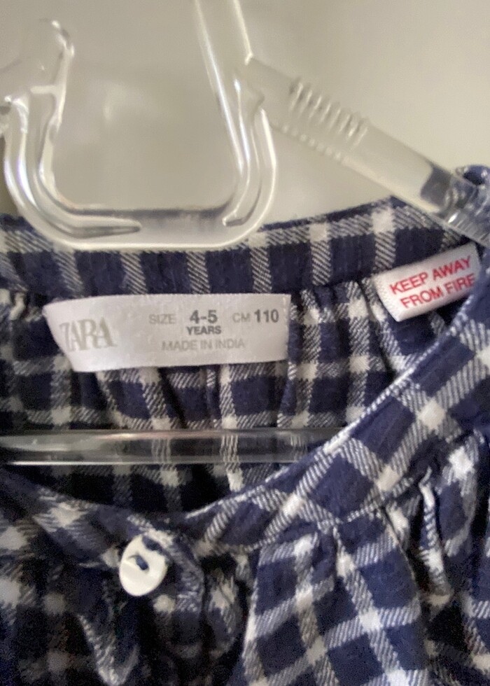 Zara marka yakası fırfırlı gölek - Görsel 3