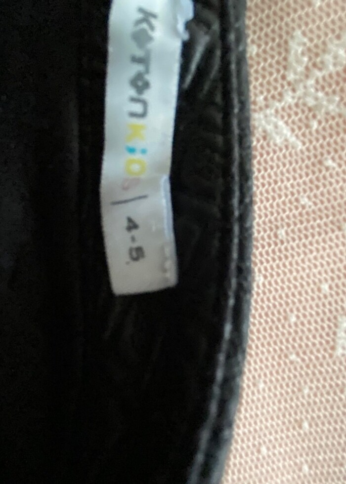 Suni deri lastikli mini etek - Görsel 2