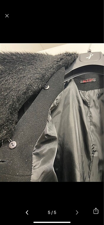 Kaşe kışlık kaban - Görsel 5