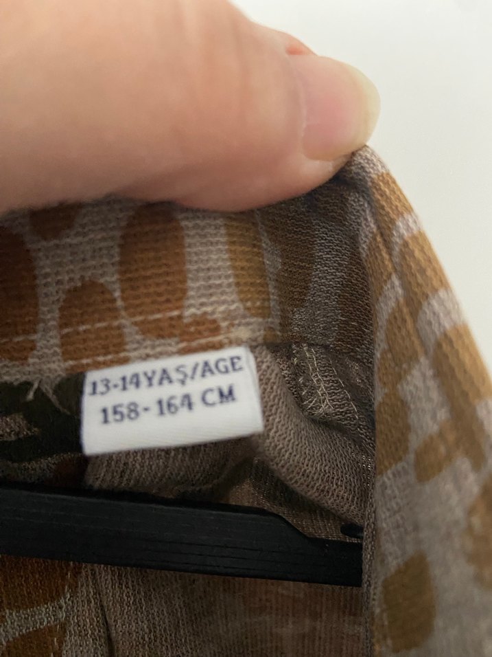 Düğmeli Yılan Desenli erkek çocuk gömlek - Görsel 5