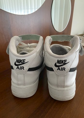 Beyaz Nike Spor Ayakkabı Velcro Bantlı - Görsel 2