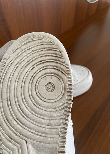 Beyaz Nike Spor Ayakkabı Velcro Bantlı - Görsel 5