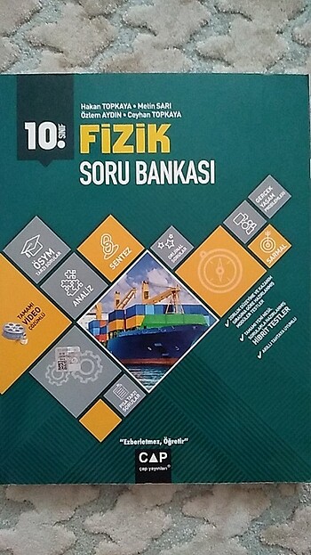 Çap Yayınları 10. Sınıf Fizik Soru Bankası