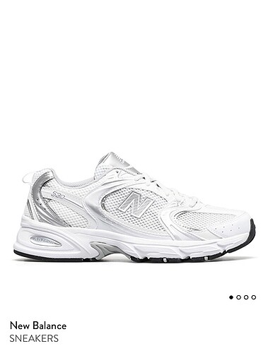 37,5 Beden beyaz Renk NEW BALANCE 530 - SİLVER / BEYAZ