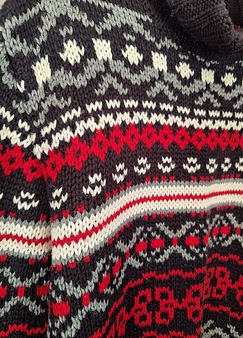 boğazlı slimfit kazak - Görsel 3