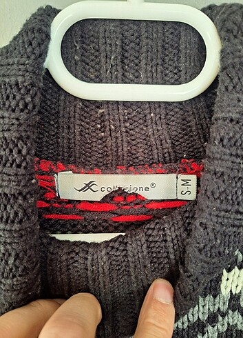 boğazlı slimfit kazak - Görsel 5