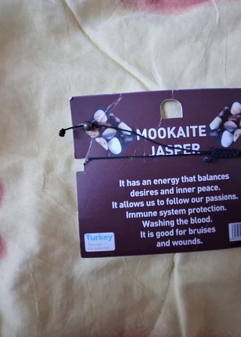 Parlak Kahverengi Boncuklu Bohem Bileklik - Görsel 3