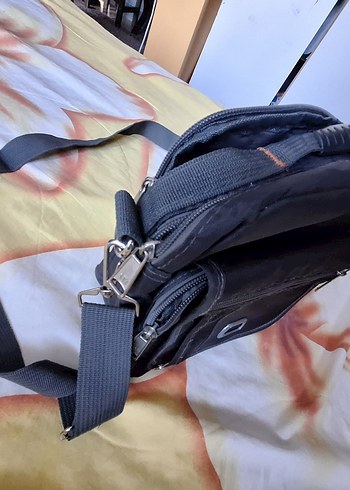 Koyu gri Erkek Omuz Çantası - Görsel 2