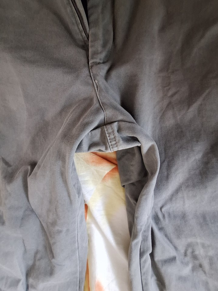 erkek kot panatalon 38 beden, düz kesim. - Görsel 3