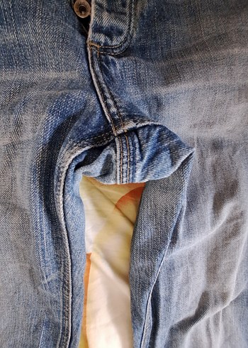 Rodi Düğmeli Mavi Pantolon - Görsel 4