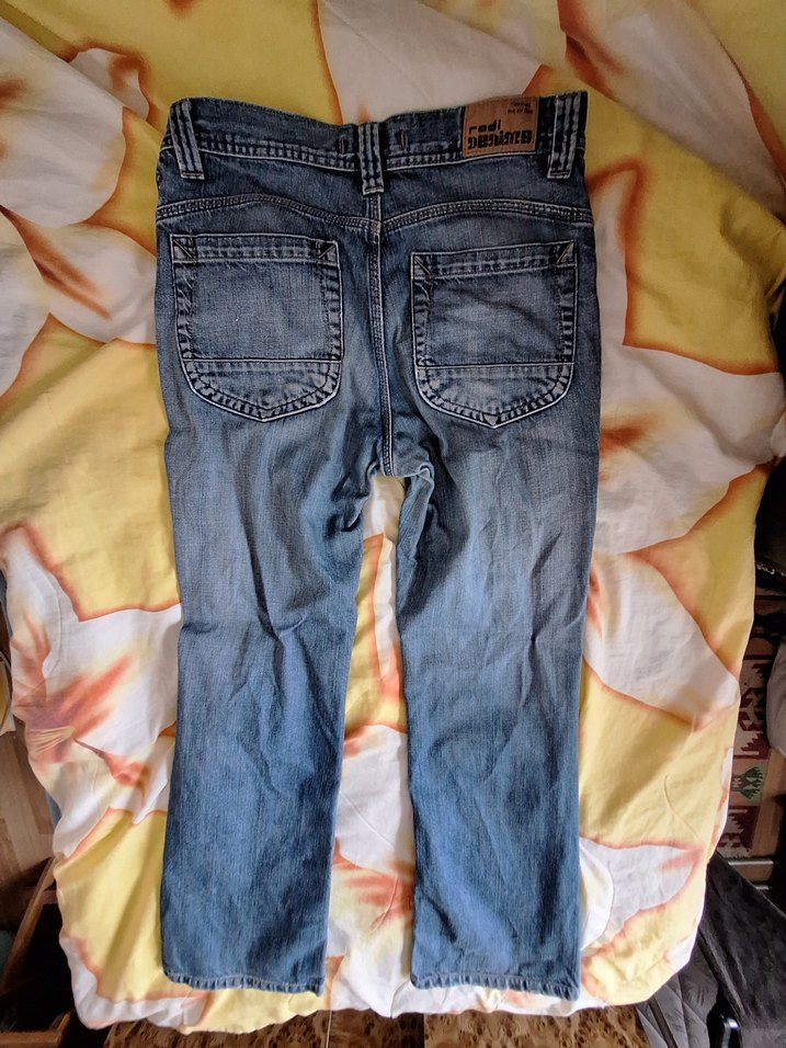 Rodi Düğmeli Mavi Pantolon - Görsel 5