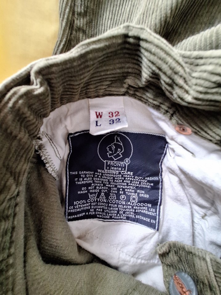 32 x 32 kadife pantalon, kadin - Görsel 3