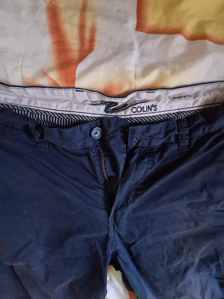 Colins regular fit xl Düğmeli Lacivert Erkek Şort - Görsel 3